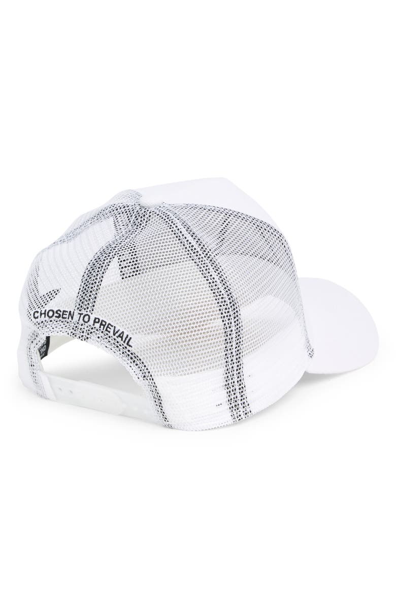 HVMAN Mesh Trucket Cap, Alternate, color, White