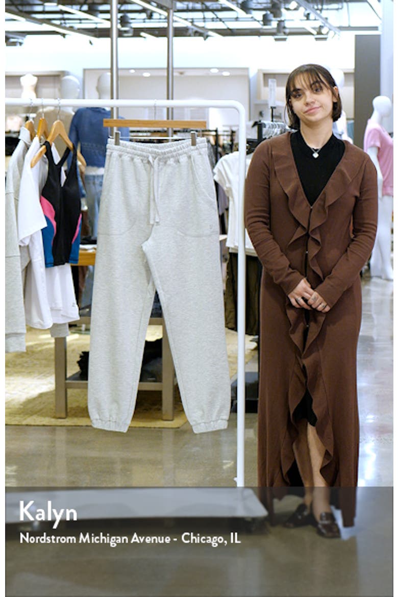 Sand Wash Drawstring Sweatpants video