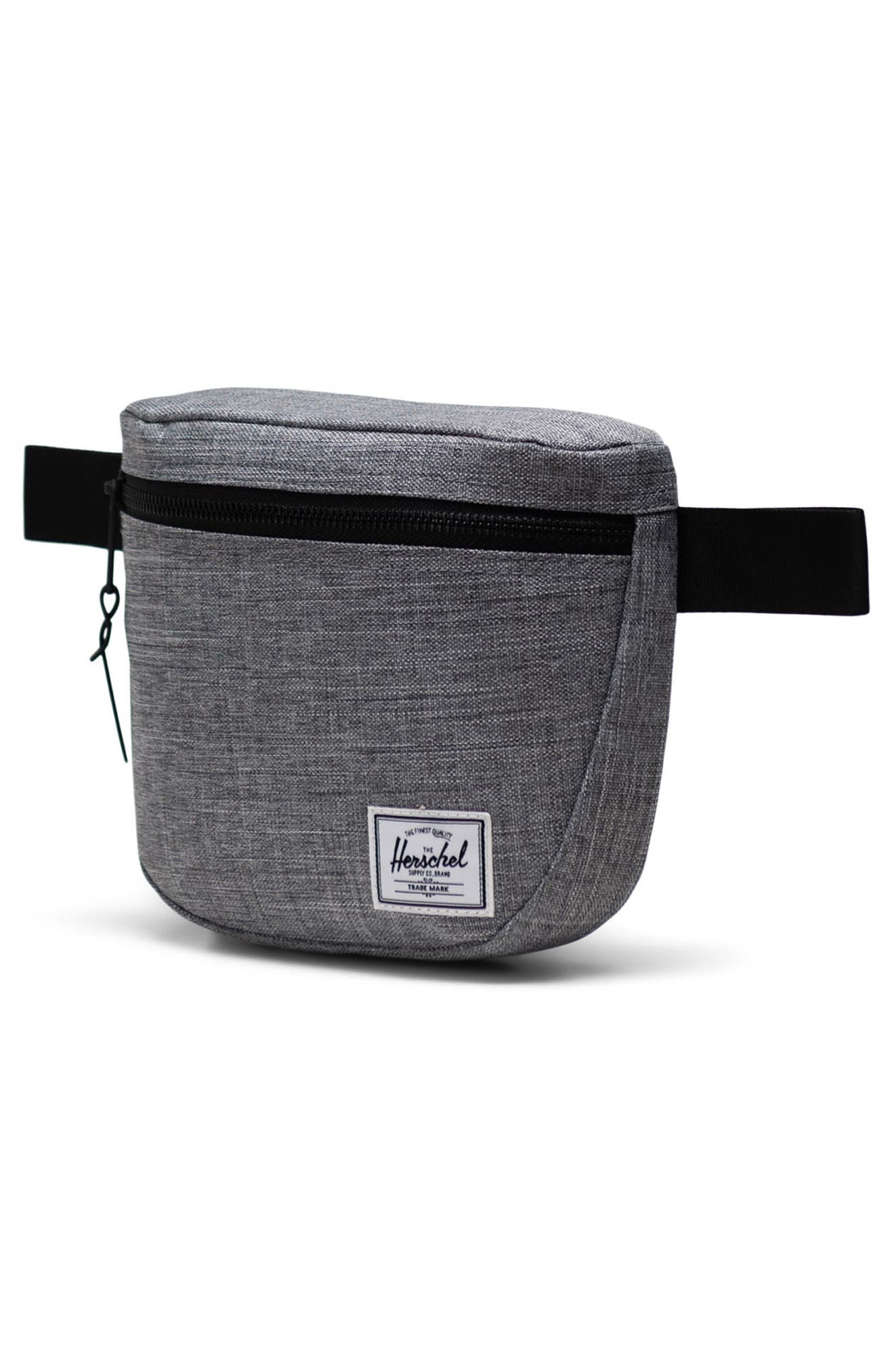 Herschel Supply Co. Settlement Belt Bag, Alternate, color, Raven Crosshatch