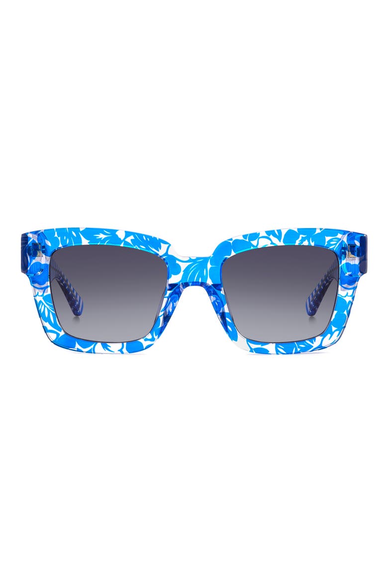 Brynne Sunglasses, Main, color, BLUE PATTERN BLUE