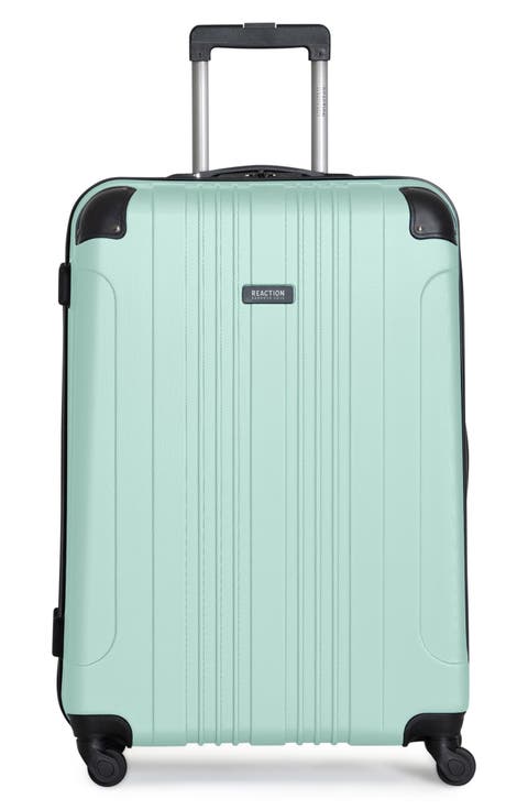 Out of Bounds 28 Inch Checked Suitcase