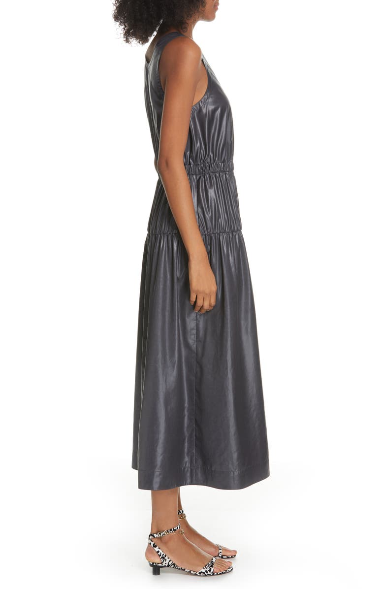 Tibi Liquid Drape Tiered Jumpsuit, Alternate, color, 