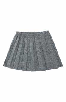 Kids' Pleated Knit Skirt