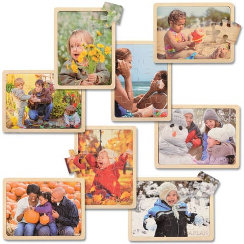 Four Seasons Puzzles - Set of 8
