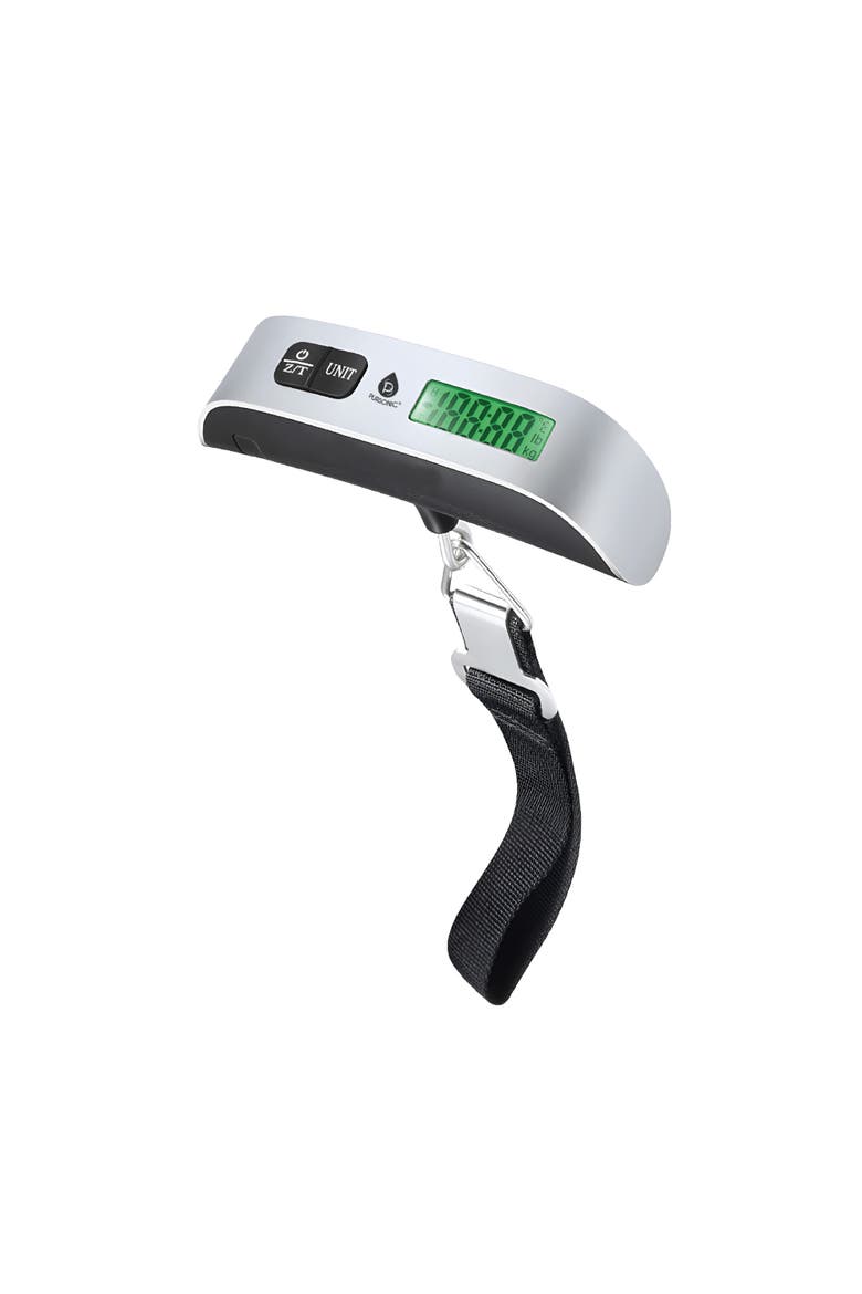 Portable Electronic Luggage Scale, Alternate, color, Black