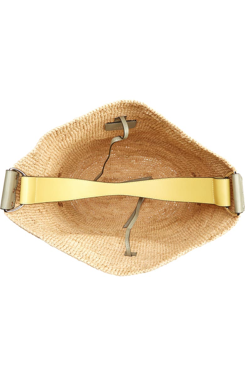 Isabel Marant Bayia Raffia Bucket Bag, Alternate, color,