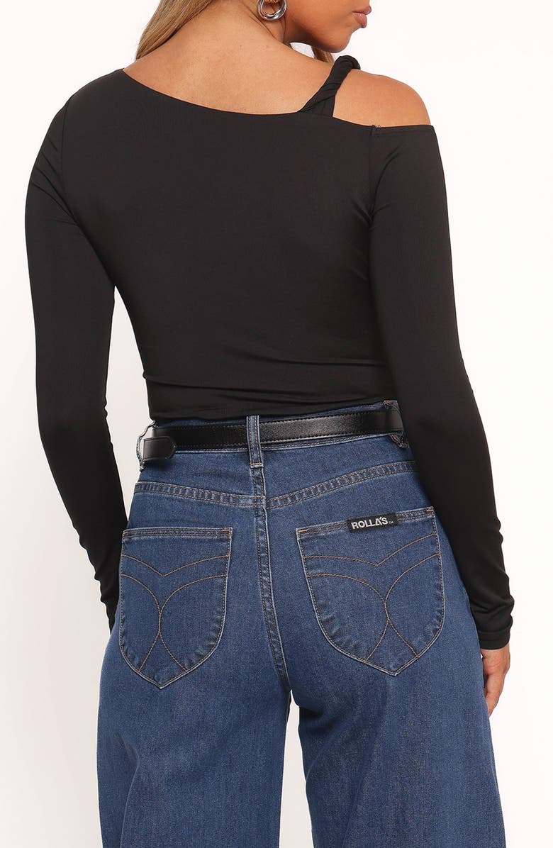 Petal & Pup Darma Cutout Top, Alternate, color, Black