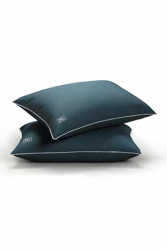 Firm Density Side/Back Sleeper, Down Alternative Pillow with MicronOne Technology, and Removable Pillow Protector, Set of 2