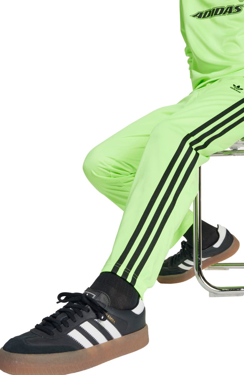 adidas Kids' Firebird Recycled Polyester Track Pants, Alternate, color, Signal Green