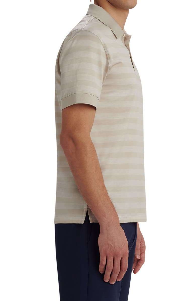 Bugatchi Stripe Mercerized Cotton Polo, Alternate, color, 