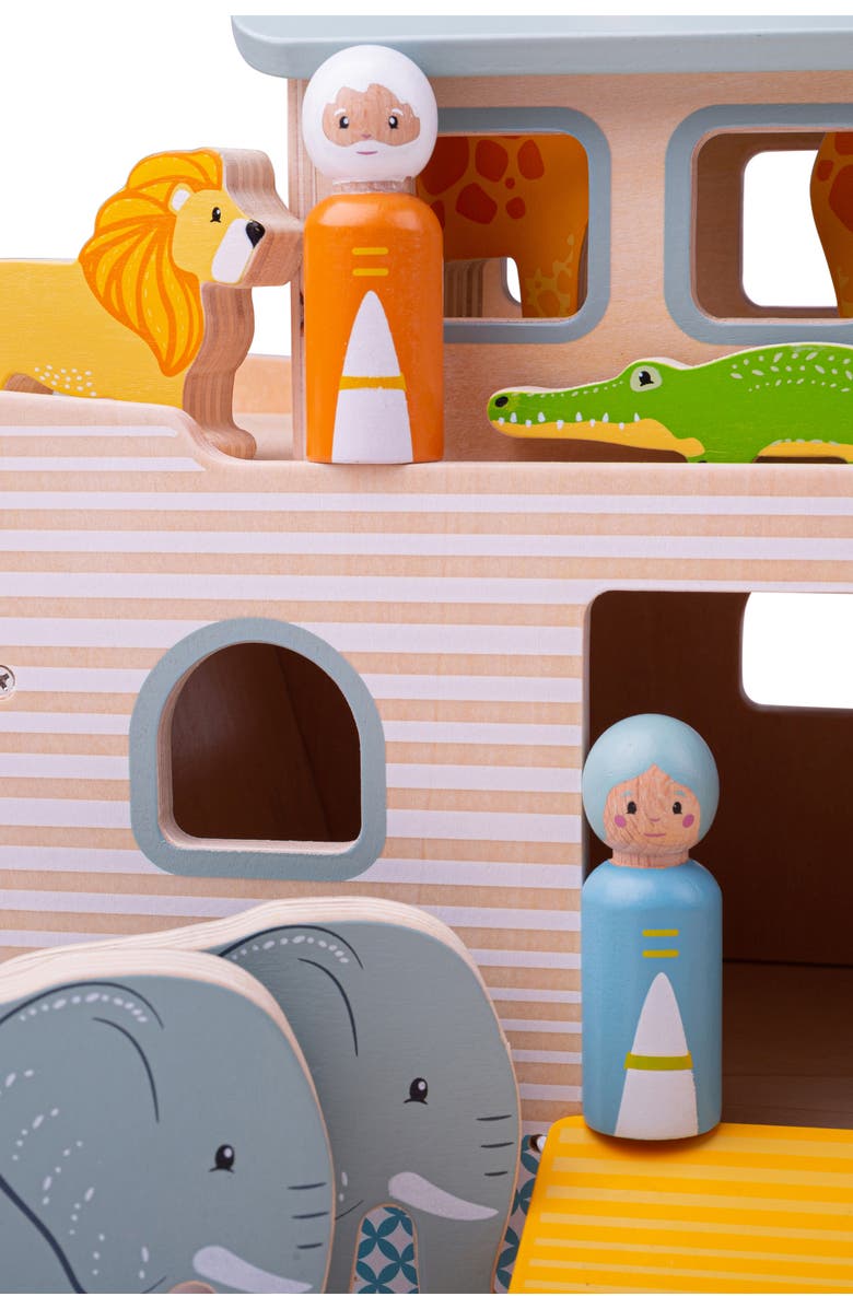 Bigjigs Toys FSC<sup>®</sup> Certified Noah's Ark, Alternate, color, Multicoloured