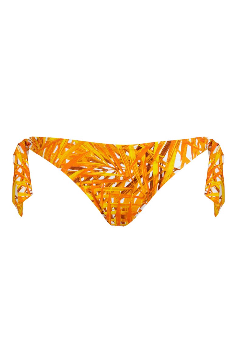 Vilebrequin Women's Palm Leaves Side Tie Jersey Bikini Bottom, Alternate, color,