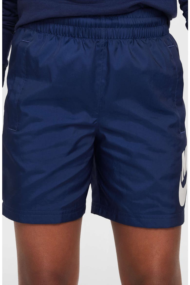 Kids' Club Shorts, Main, color, 410 MIDNIGHT NAVY/WHITE