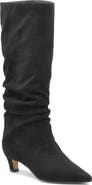Charles David Access Slouch Pointed Toe Kitten Heel Boot