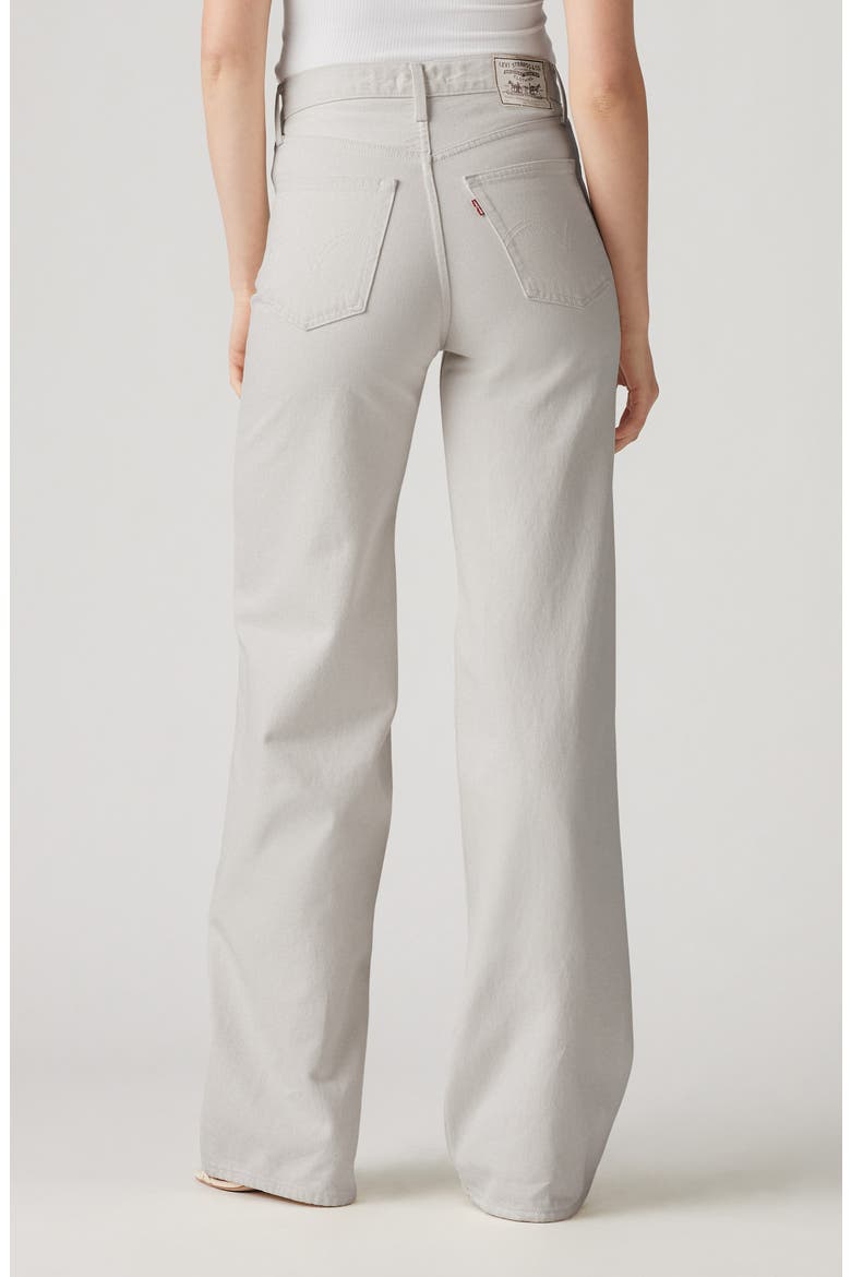 Ribcage Wide Leg Jeans, Alternate, color, PEBBLED PATH PSK