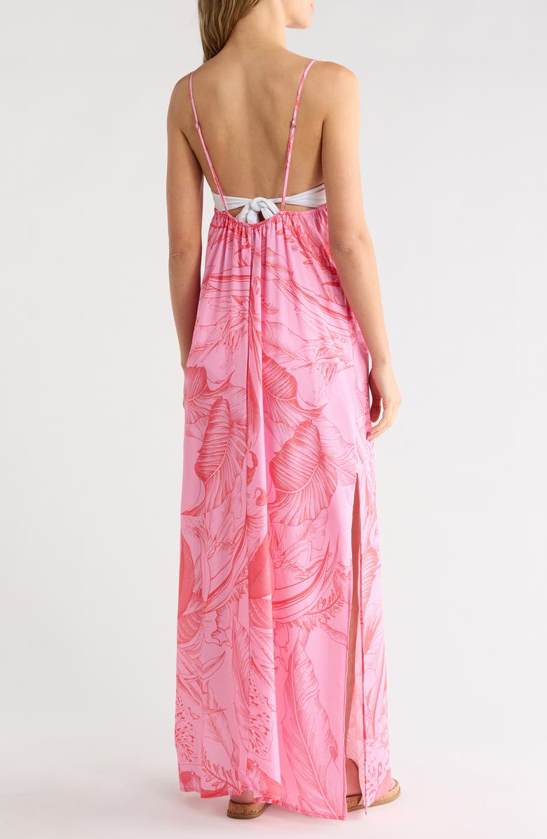 Maaji Debbie Cover-Up Dress, Alternate, color, Pink