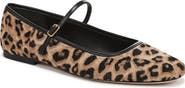 Veronica Beard Ellie Genuine Calf Hair Mary Jane Flat