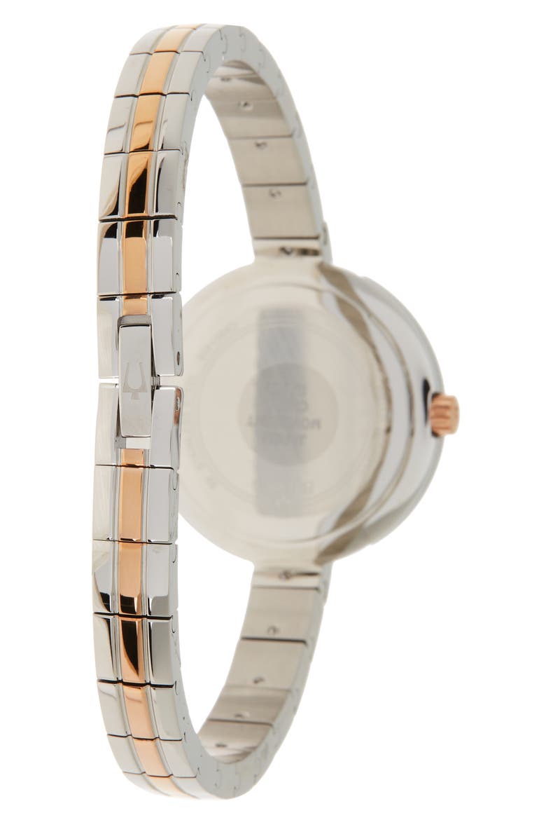 Two-Tone Dress Bracelet Watch, 30mm, Alternate, color, TWO-TONE