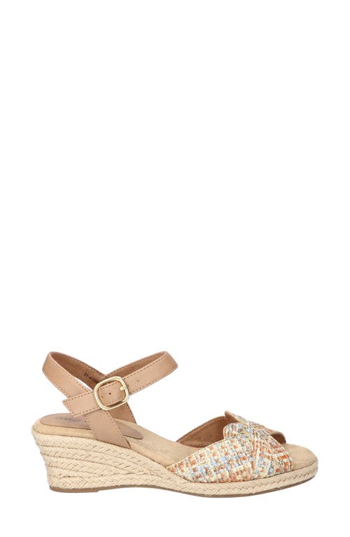 EASY STREET EASY STREET MIRAMAR ANKLE STRAP WEDGE SANDAL 