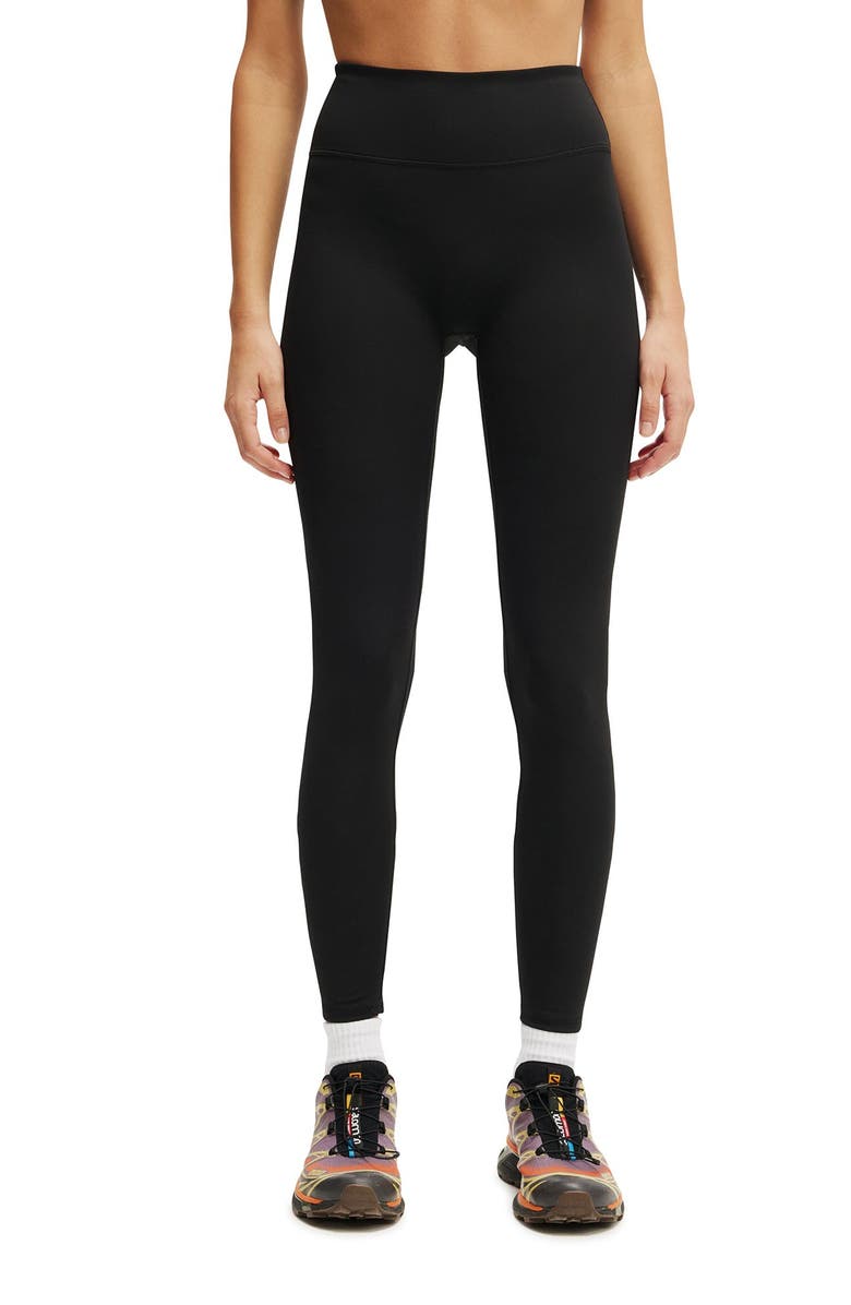 COTTON ON BODY Women's Active Bondi Everyday Full Length Tight, Main, color, Black