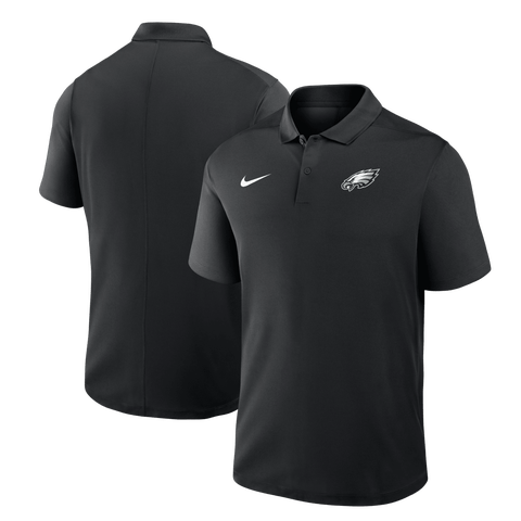 Men's Nike Black Philadelphia Eagles Dri-FIT Victory Polo