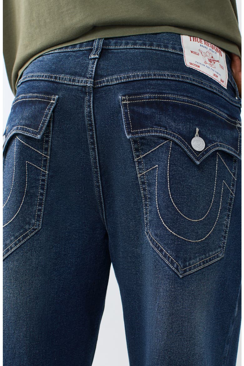 Bobby SN Flap Relaxed Baggy Jeans, Alternate, color, DARK HAWK'S EYE WASH