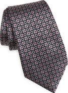 ZEGNA TIES Cinque Pieghe Silk Jacquard Tie