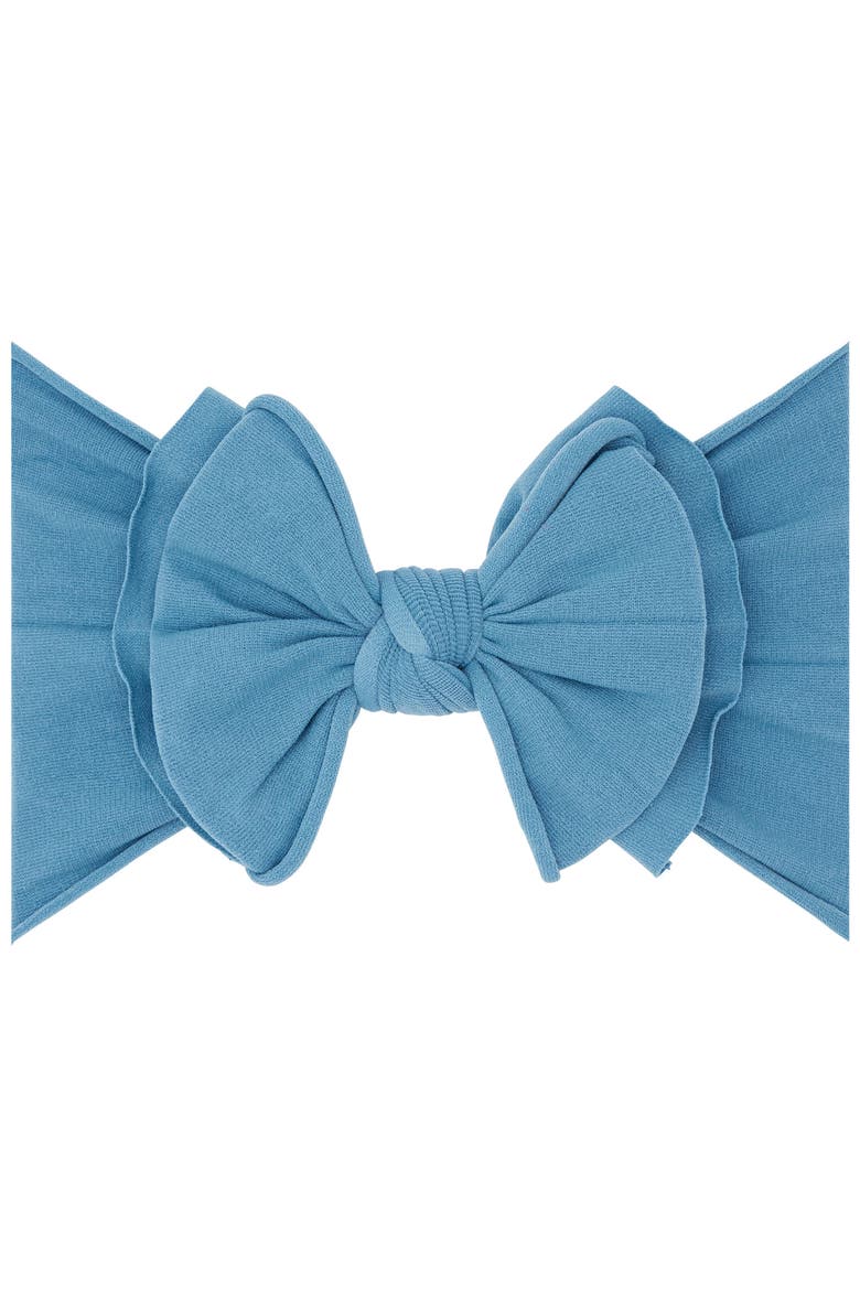 Fab-Bow-Lous Headband, Alternate, color, ANTIQUE BLUE