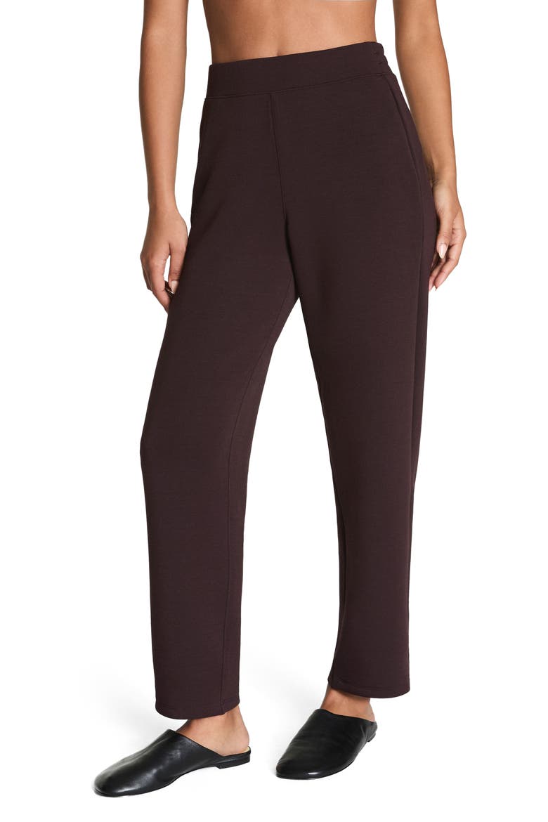 AirEssentials Straight Leg Ankle Pants, Main, color, TRUFFLE BROWN