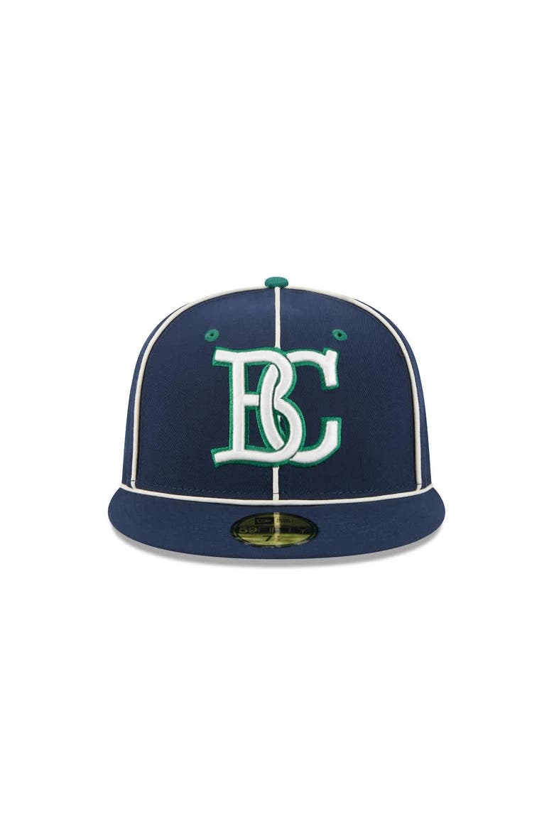 Men's New Era  Navy Altoona Curve Theme Nights 59FIFTY Fitted Hat, Alternate, color, Navy