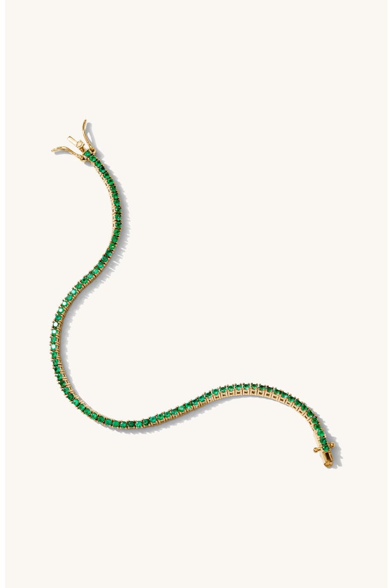 Emerald Everyday Tennis Bracelet, Main, color, Emerald