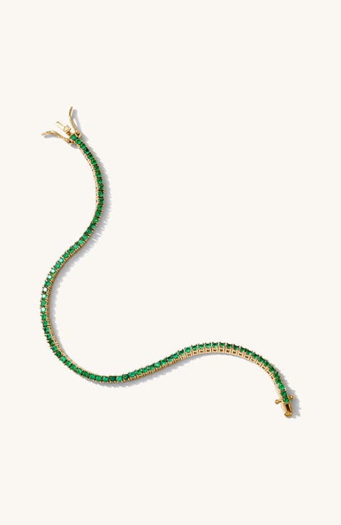 Emerald Everyday Tennis Bracelet