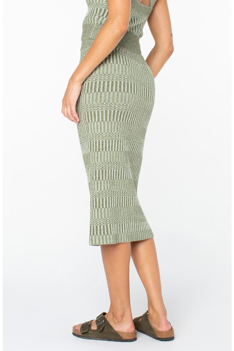 Gemma Midi Pencil Sweater Skirt, Alternate, color, CAMEO GREEN