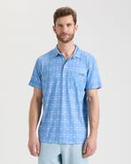 Salt Life Mirrored Grove SLX Performance Polo