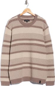Lucky Brand Mixed Stripe Crewneck Sweater