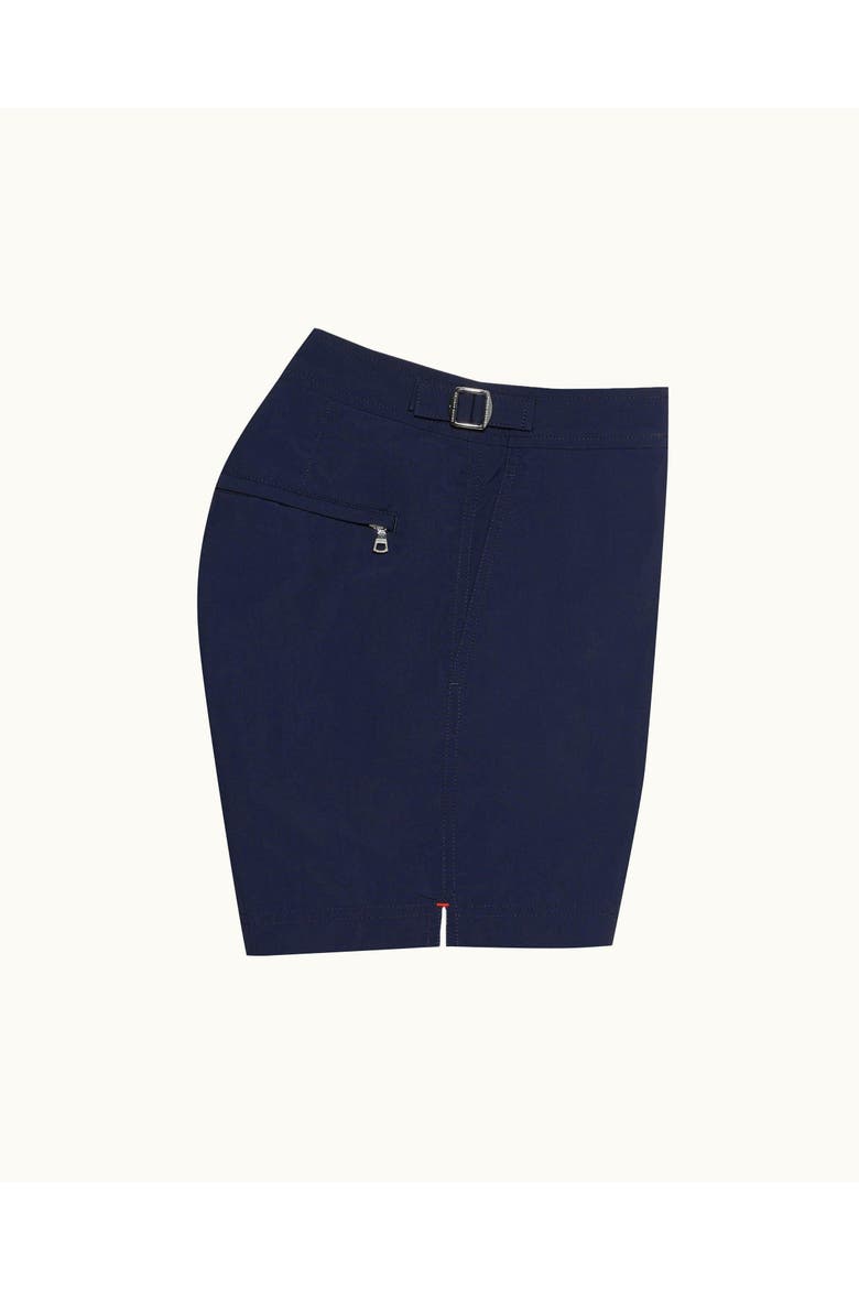 Setter Shorter Length Swim Shorts, Alternate, color, Navy
