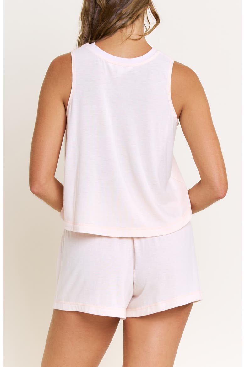 Star Seeker Short Pajamas, Alternate, color, SHELL PINK