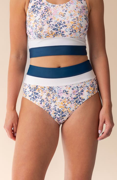 Colorblock Swim Bottom