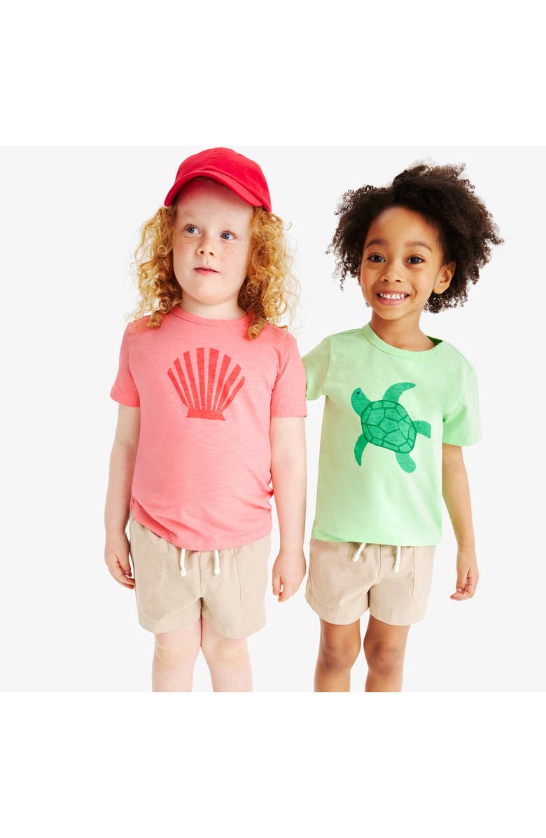 Primary Kids Seashell Tee, Alternate, color, 