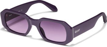 Hyped Up 53mm Gradient Square Sunglasses