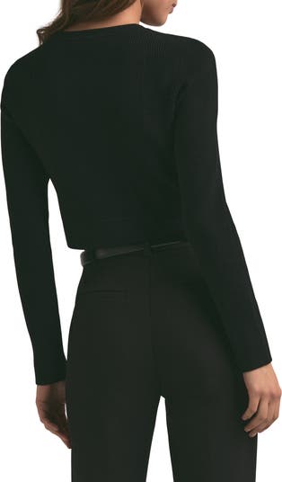 The Quinn Crop Rib Cardigan