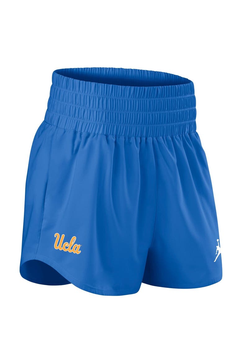 Women's Jordan Brand  Blue UCLA Bruins Performance One Dri-FIT High-Rise Shorts, Alternate, color, Blue