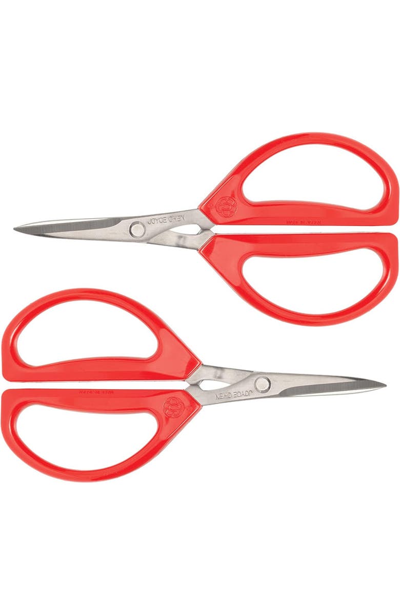 JOYCE CHEN Original Unlimited Kitchen Scissors 2-Pack, Main, color, Red