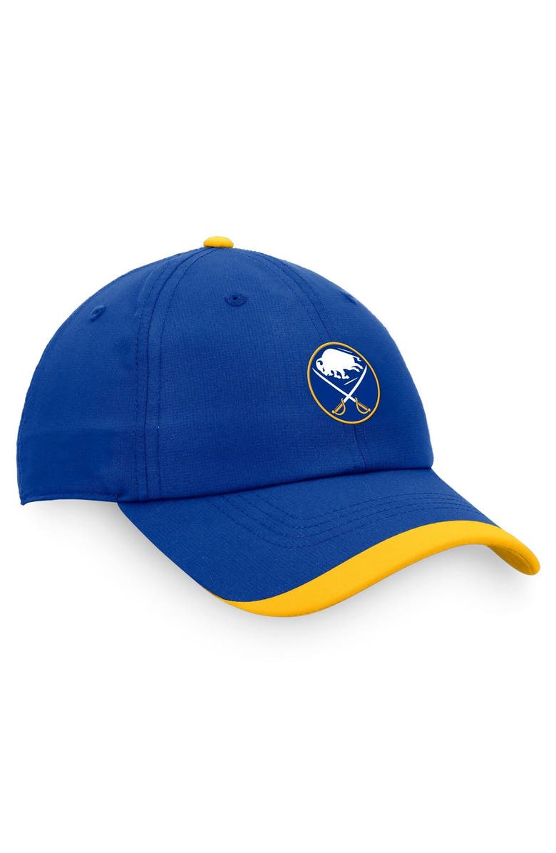 FANATICS Men's Fanatics Branded Royal Buffalo Sabres Authentic Pro Rink Pinnacle Adjustable Hat, Alternate, color, 
