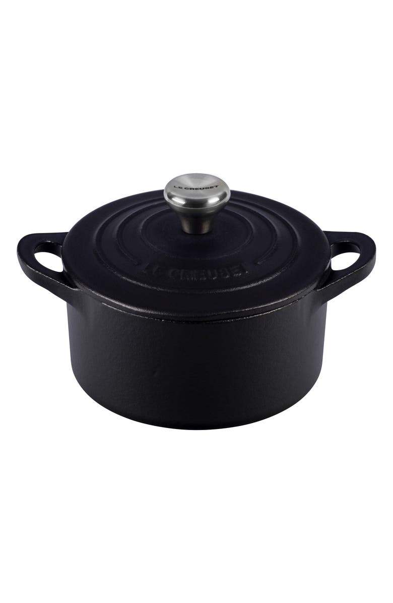 Le Creuset Enameled Cast Iron Mini Cocotte, Main, color, 