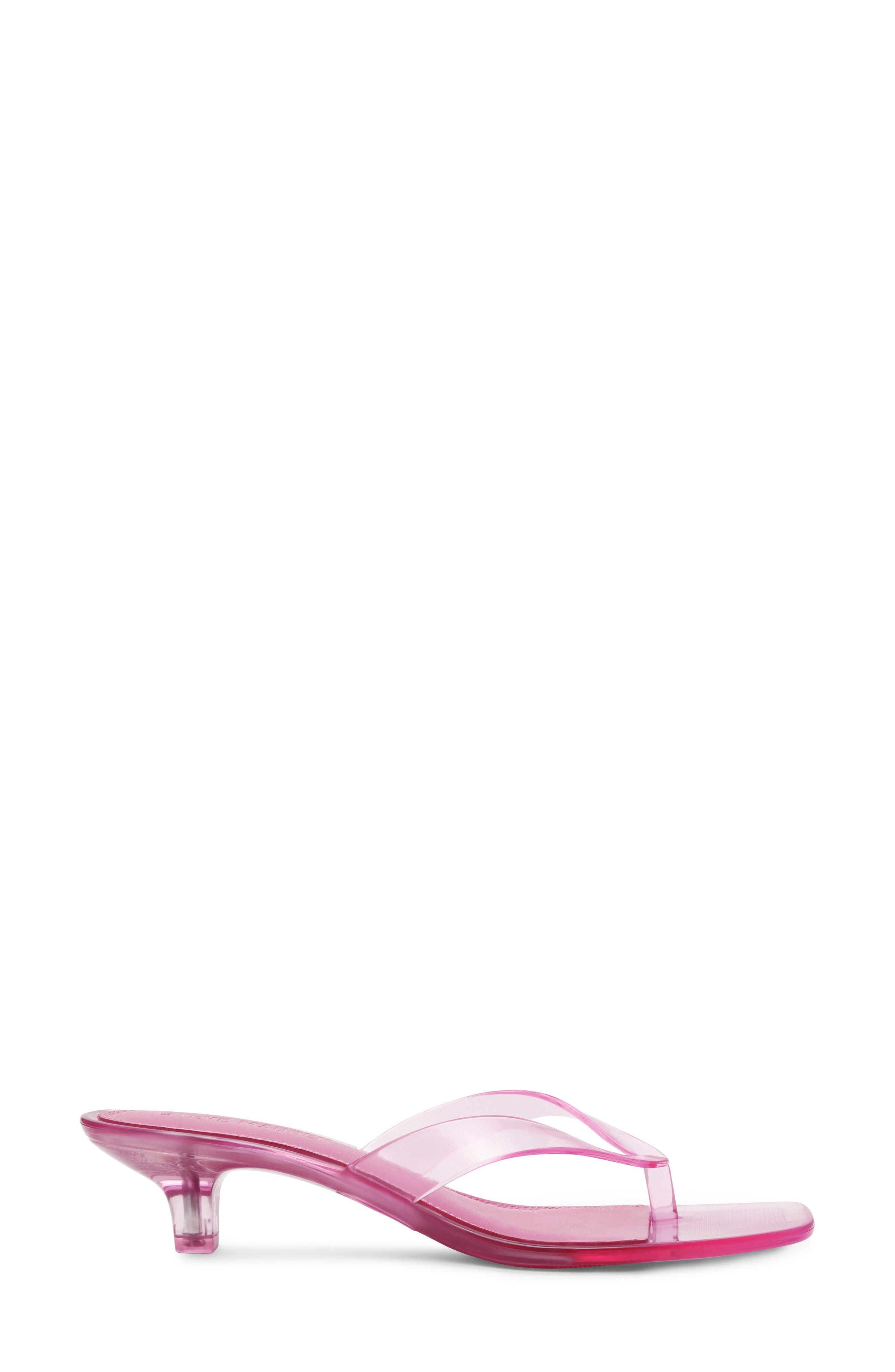 Steve Madden Tracie Kitten Heel Flip Flop, Alternate, color, Pink