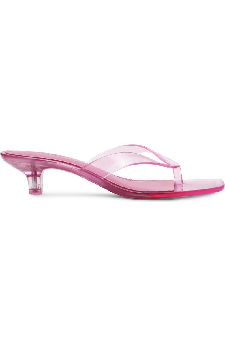 Steve Madden Tracie Kitten Heel Flip Flop, Alternate, color, Pink