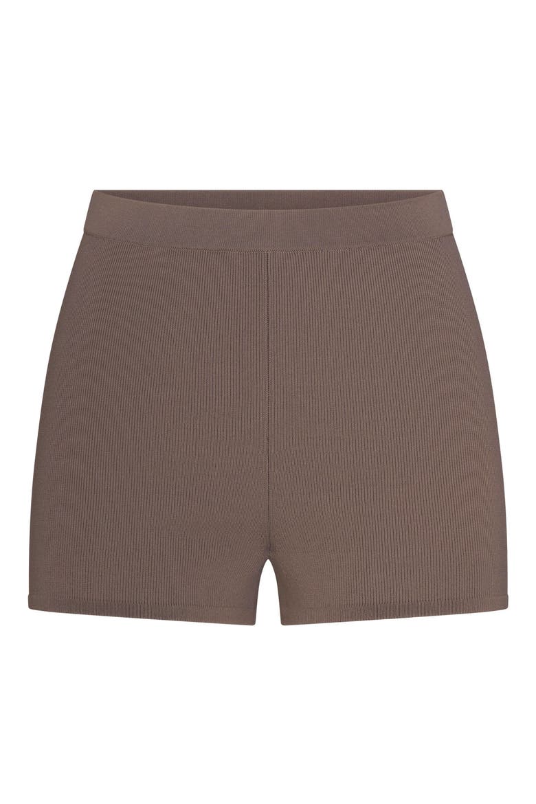 Refined Knit High Waisted Shorts, Alternate, color, AMETHYST