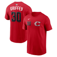 Nike Men's Nike Ken Griffey Jr. Red Cincinnati Reds 2026 City Connect Name & Number T-Shirt
