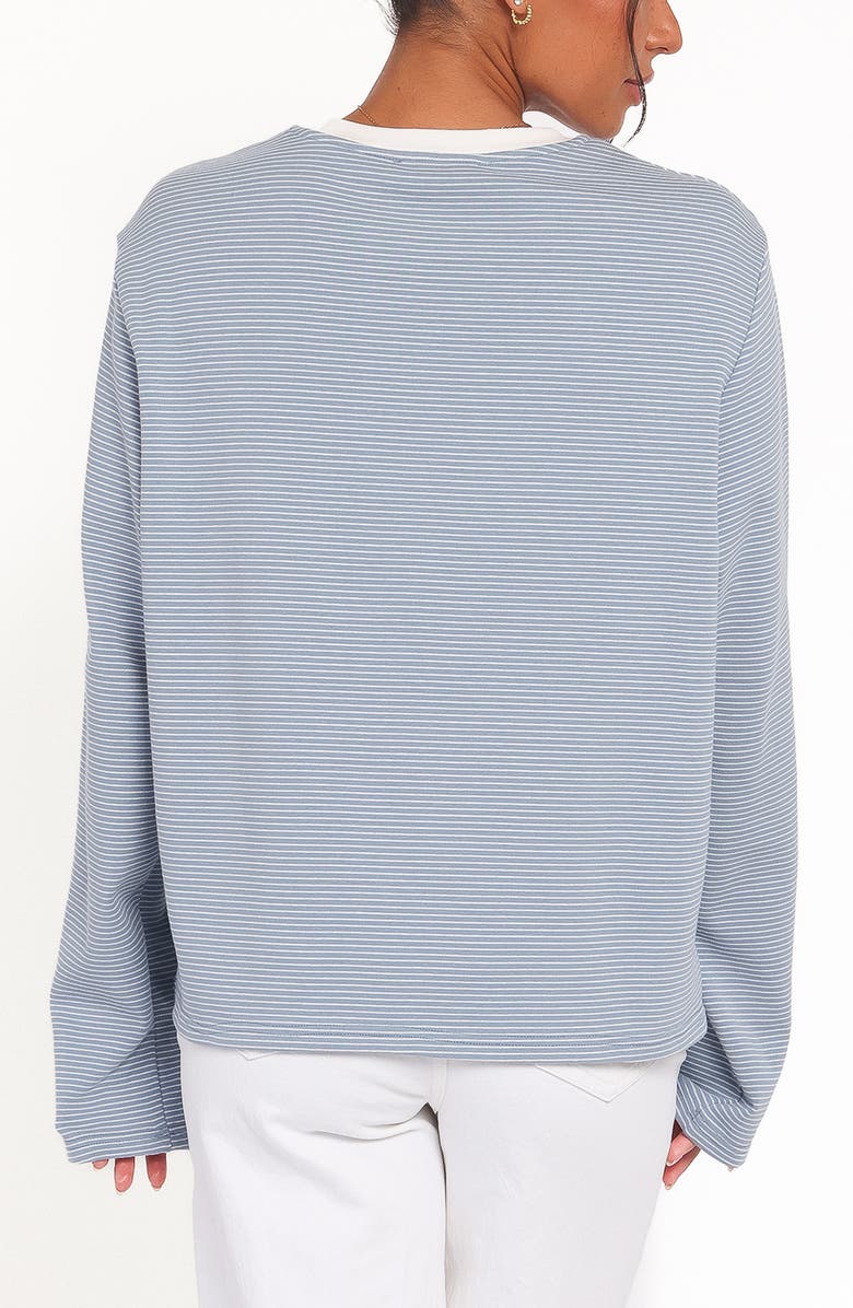 Petal & Pup Ruva Stripe Long Sleeve T-Shirt, Alternate, color, 